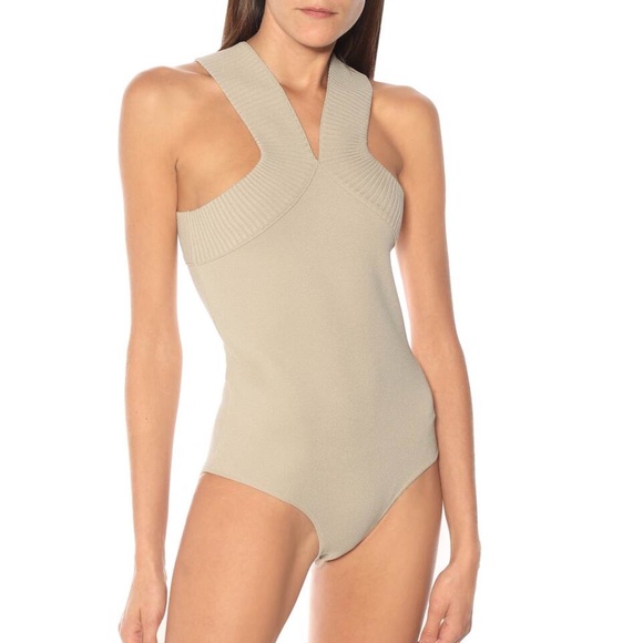 Zeynep Arçay Bodysuit Beige Size US2 - Picture 1 of 2